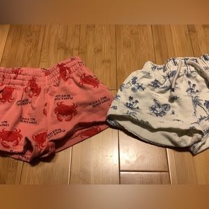 2 pairs of ZARA shorts